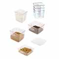Square Space-Saving Lids