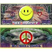 Be Happy Smiley Face Novelty Bills