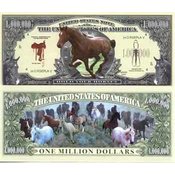 Horses Million Dollar Bills