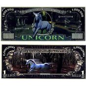 Beautiful Unicorn Million $$ Bills