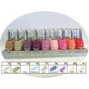 La Femme Nail Polish Silver Cap Tray #9