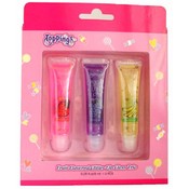 Candy Lip Gloss Trio - Strawberry, Grape, Banana