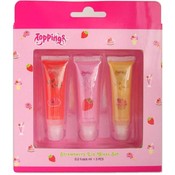 Strawberry Lip Gloss Trio Set