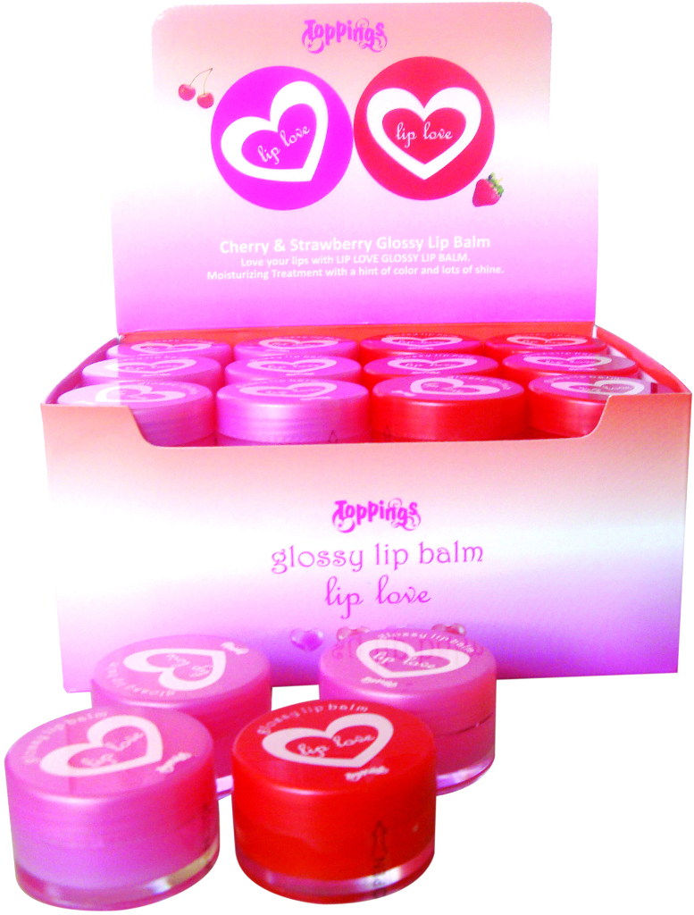 Wholesale Lip Love Glossy Lip Balm Strawberry Cherry (SKU 693146