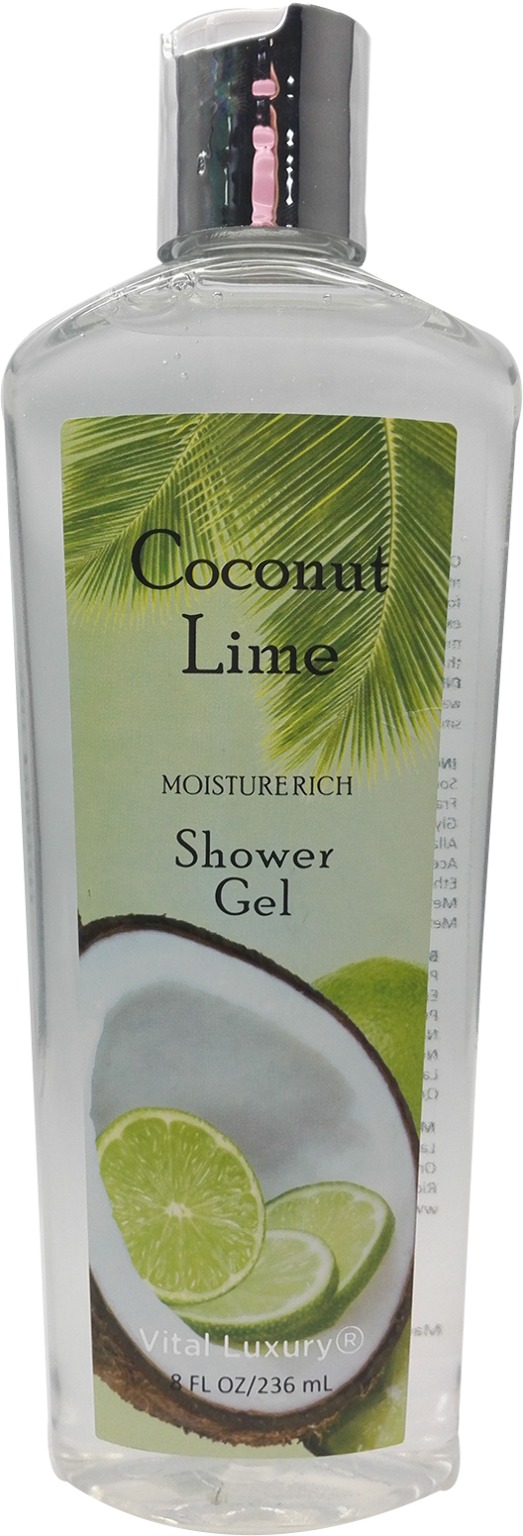 Wholesale Vital Luxury Shower Gel - Coconut Lime 8 Oz(96x.70)