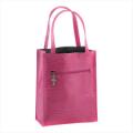 Pink Cross Charm Tote