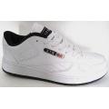 Mens Athletic Low Top Shoe/Sneaker - White/Black