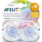 Pacifier Trans Toddler 6-18Mth