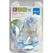 Mam 6Mth+ Pearl Sili Pacifier