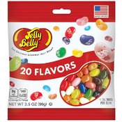 Jelly Belly 20 Flavor Peg 3.5 Oz
