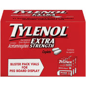 Tylenol Vials Blister Peggable 0.05 Oz