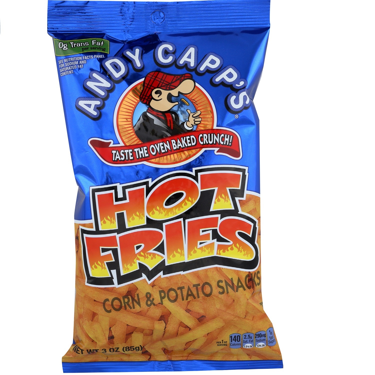 Wholesale Andy Capps Hot Fry Bag 3 Oz(14x.98)