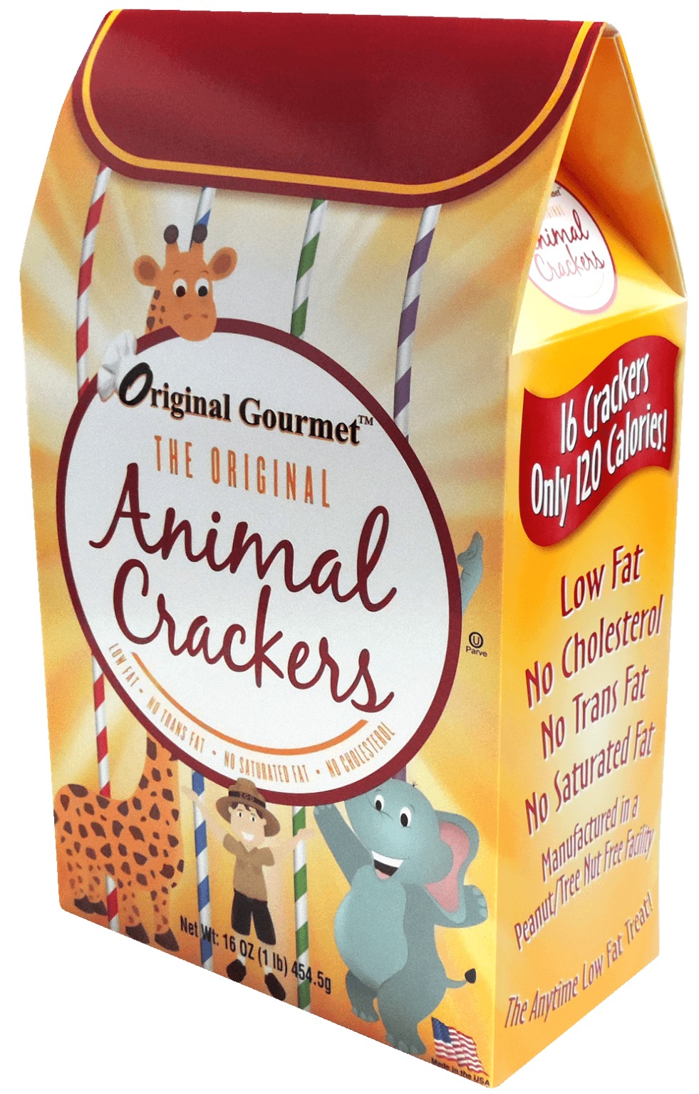 Wholesale Original Gourmet Animal Crackers 16oz DollarDays