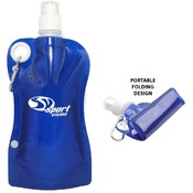 17Oz Foldable Water Bottle - Blue