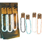 48 Piece Display Shell Necklace 4 Assorted
