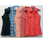Cowgirl Embellished Sleeveless Top
