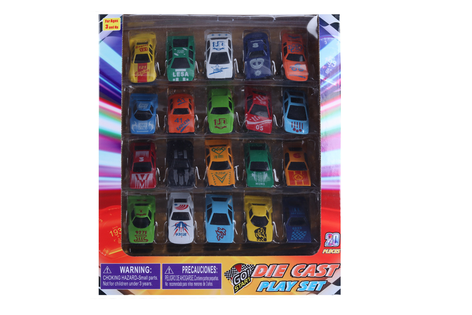 Wholesale Diecast Car Playsets 20 Pieces