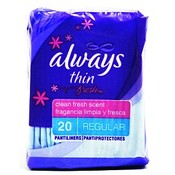 Always Thin Pantiliners