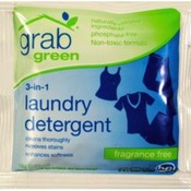 grabgreen 3-in-1 Laundry Detergent-Fragrance Free (packet)