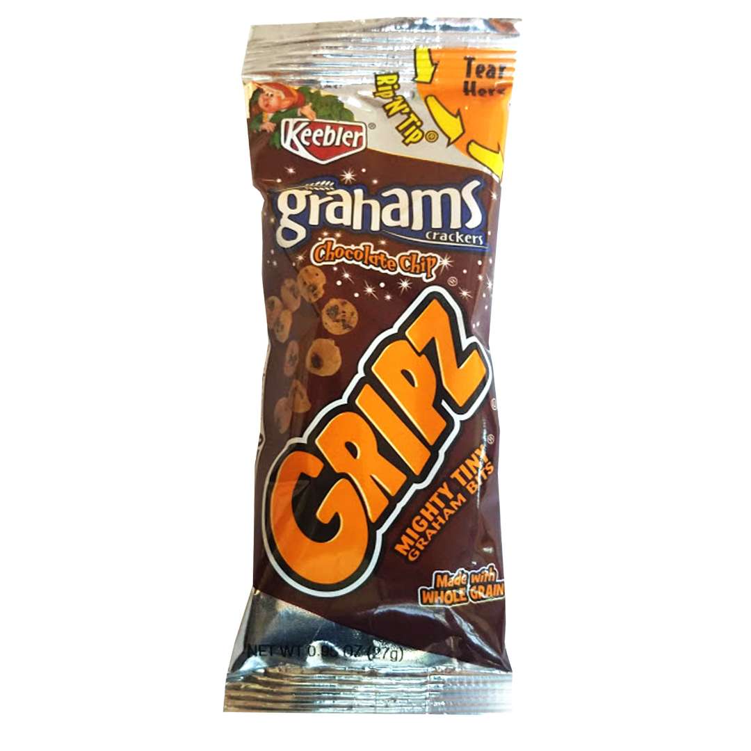 Wholesale Grahams Crackers Chocolate Chip Gripz 0.95 oz DollarDays