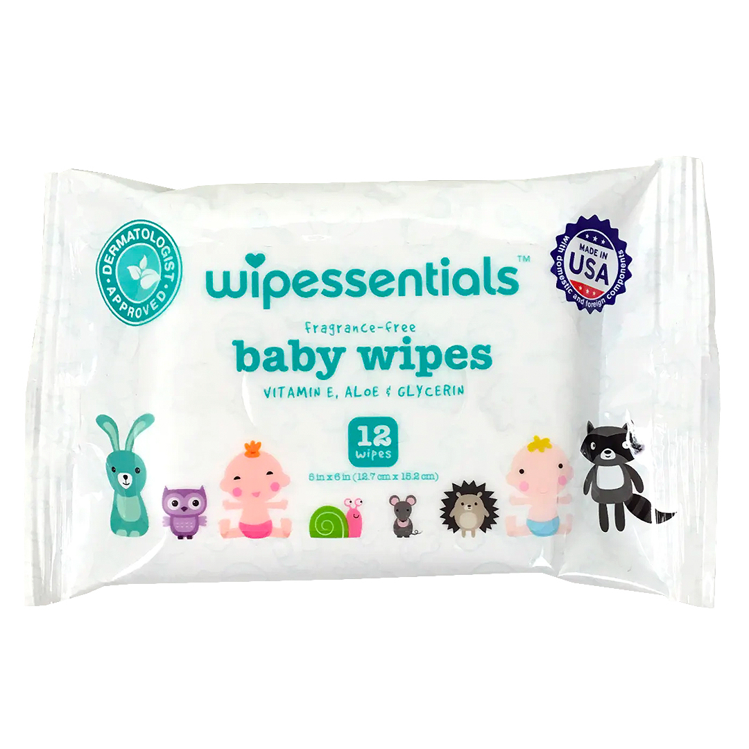 Wholesale Wipessentials Baby Wipes 12 count DollarDays