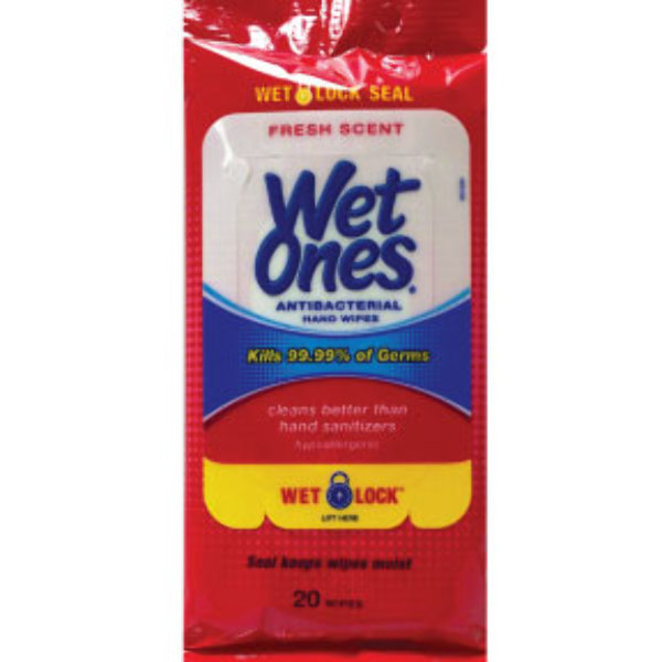 Wet Ones(R) Antibacterial Hand Wipes - Fresh Scent 20 Coun(30x.89)