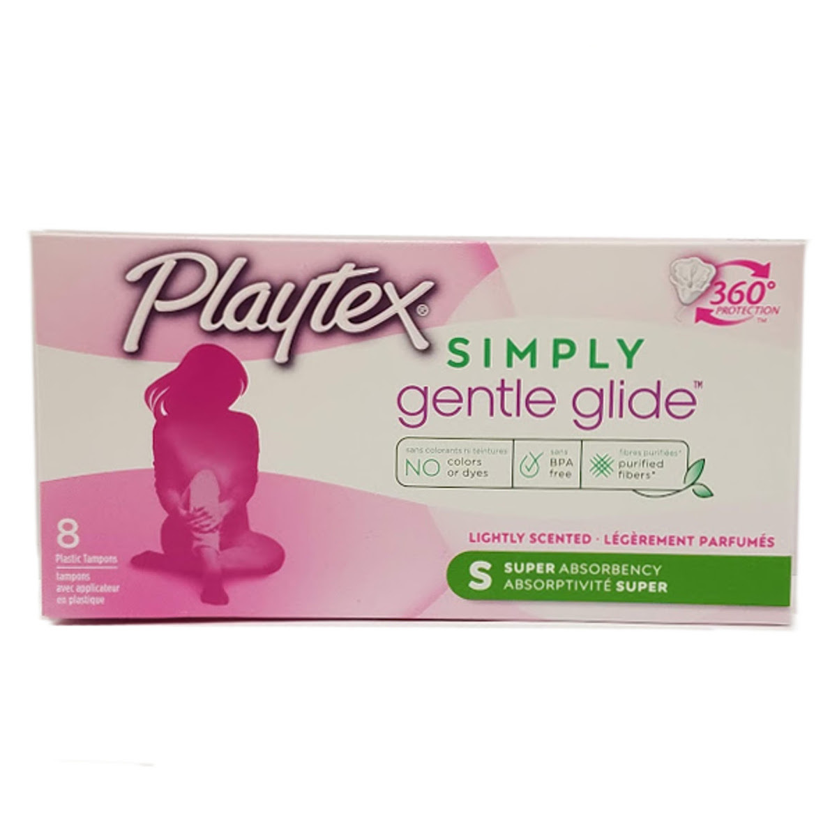 Wholesale Playtex Gentle Glide Tampons 8 Piece DollarDays