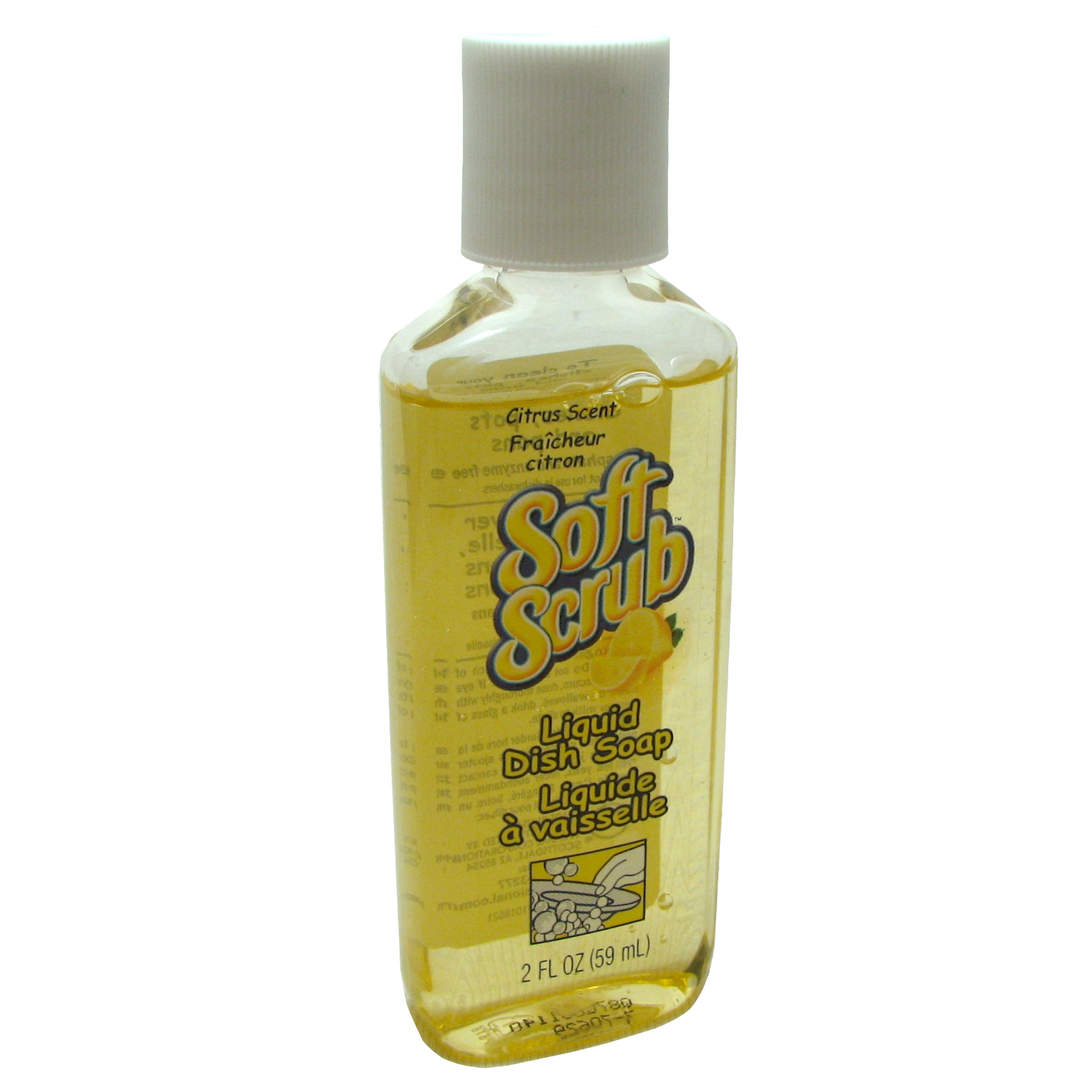 Wholesale Soft Scrub Liquid Dish Soap Citrus Scent (SKU 665565