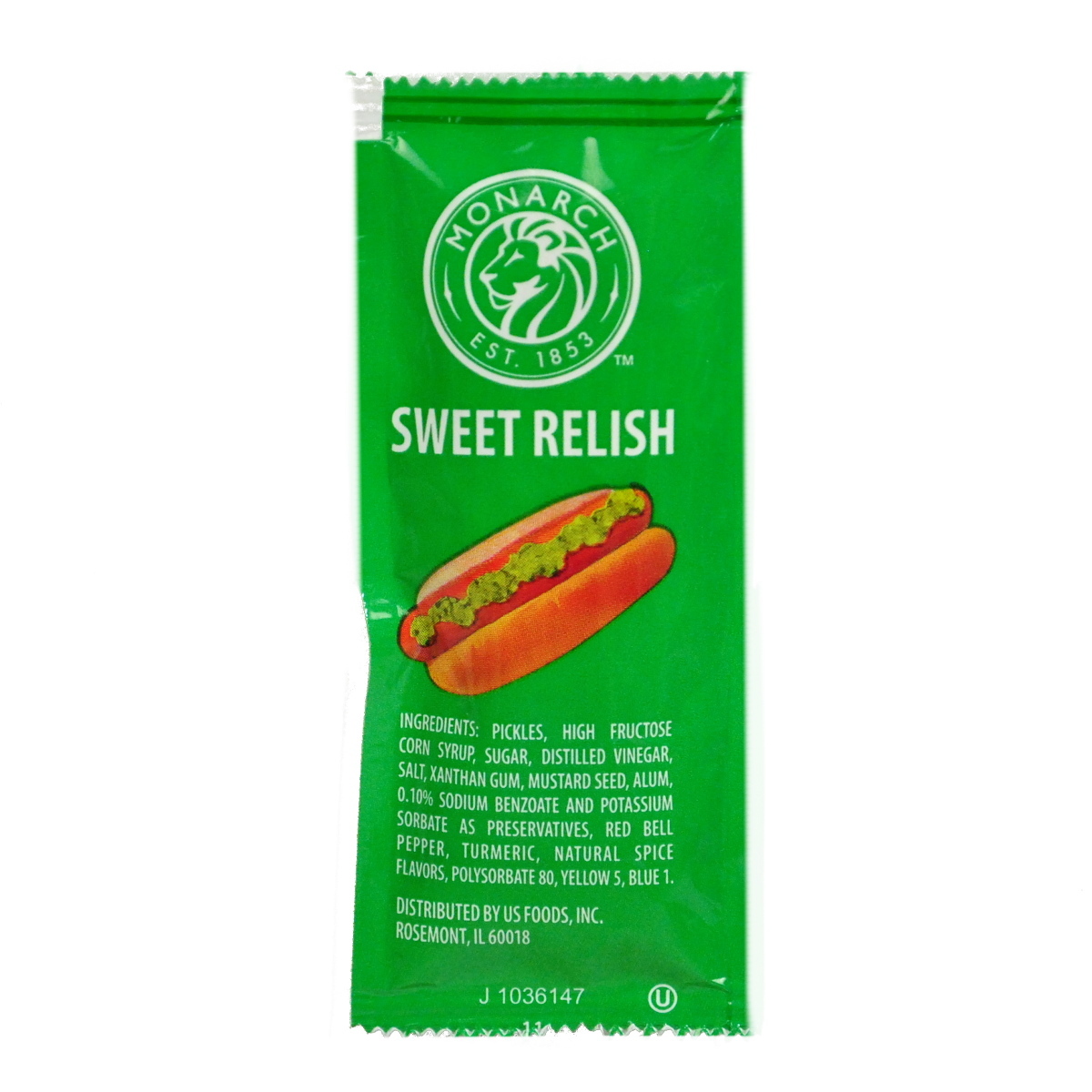 Wholesale Sweet Relish Individual Packet (SKU 2304345) DollarDays