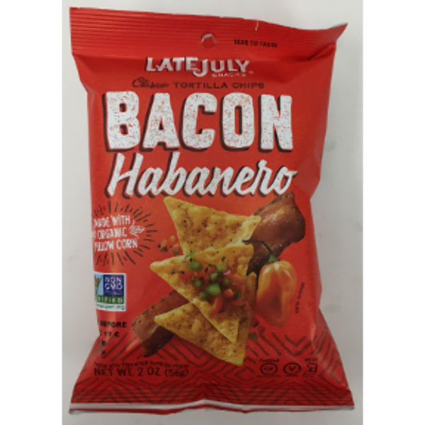 Wholesale Clasico Tortilla Chips Bacon Habanero 2 oz bag