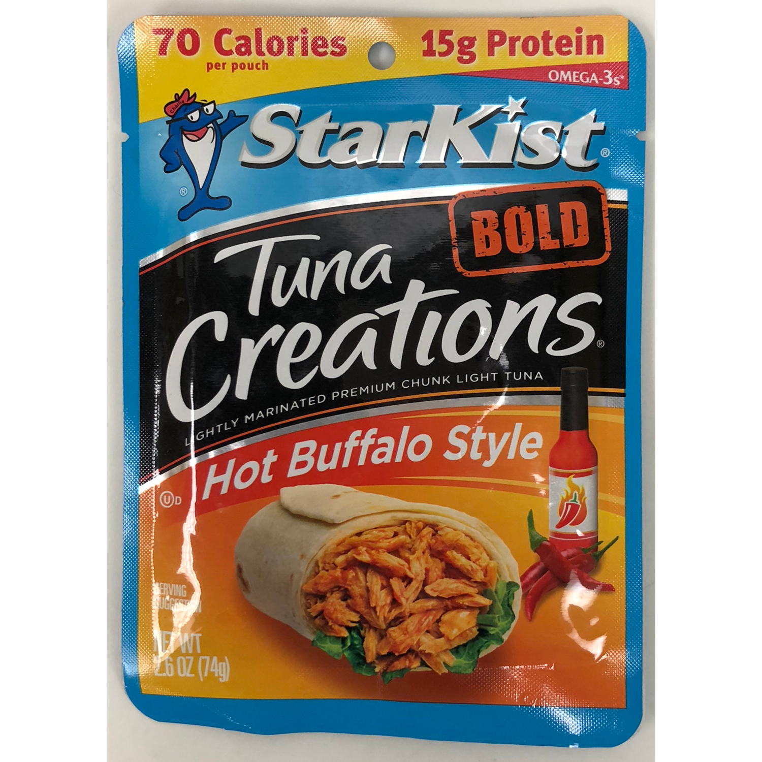 Wholesale Tuna Creations Bold Hot Buffalo Style 2.6 oz packet