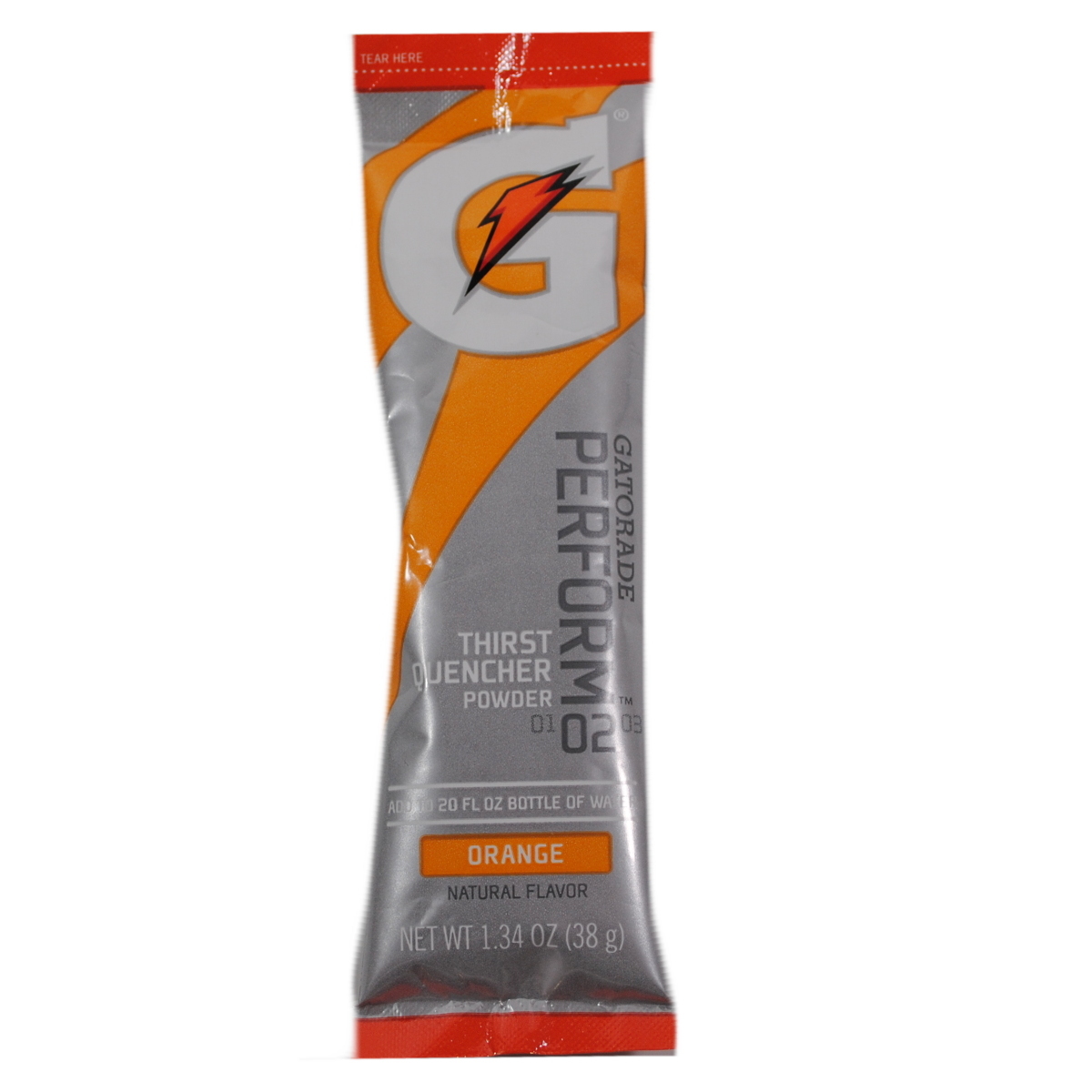 Wholesale Gatorade Perform 02 Powder Packet G Orange DollarDays