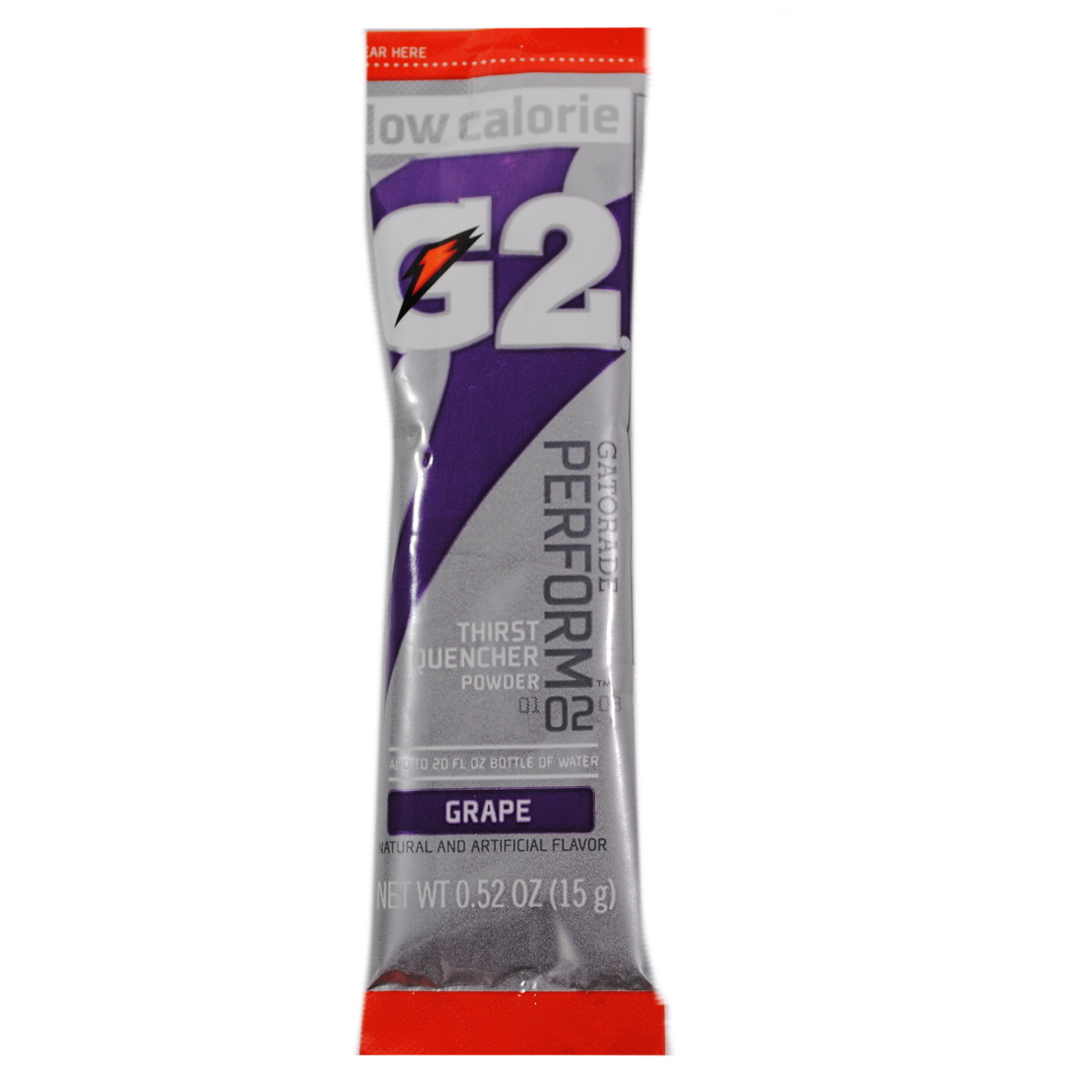 Wholesale Gatorade Perform 02 Powder Packet G2 Grape DollarDays
