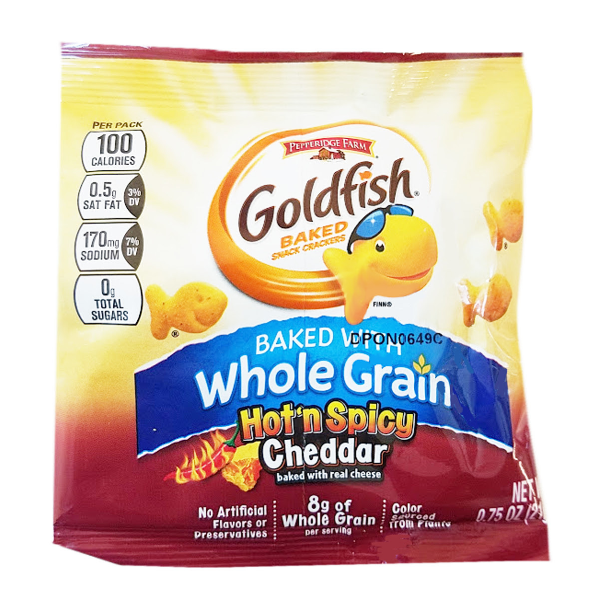 Pepperidge Farm Goldfish Flavor Blasted Xtreme Hot n Spicy Cheddar