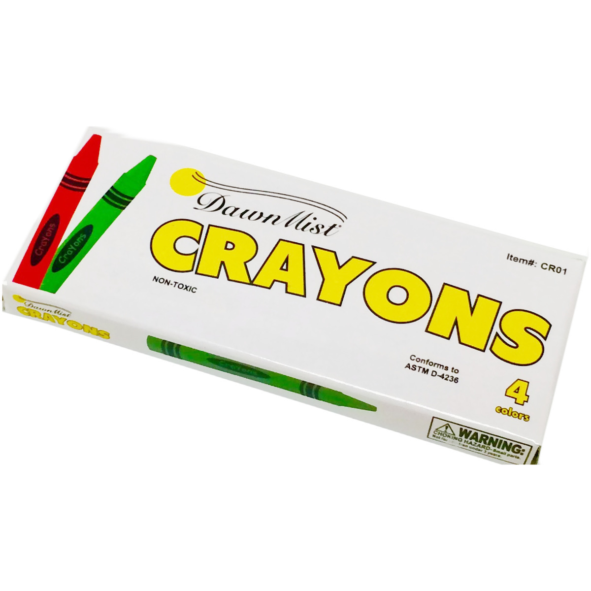 Wholesale Crayon 4 pack (SKU 2304573) DollarDays
