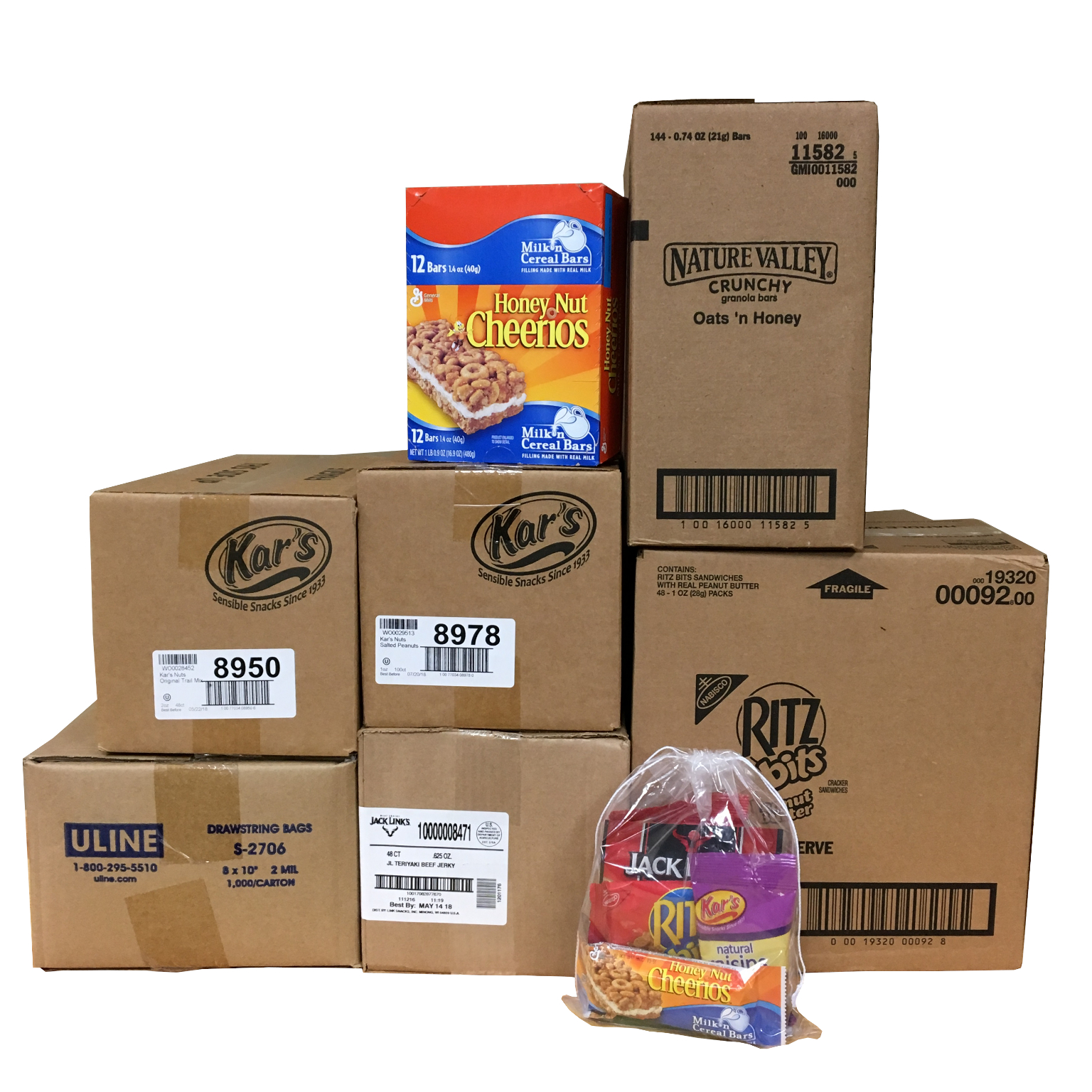 Wholesale Food Kit Packing Party I 300 kits Large DollarDays