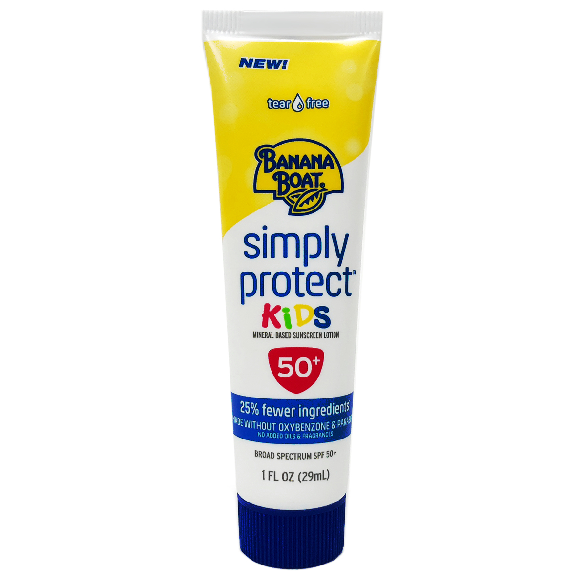 Wholesale Banana Boat Simply Protect Kids SPF50+ Sunscreen 1 oz (SKU