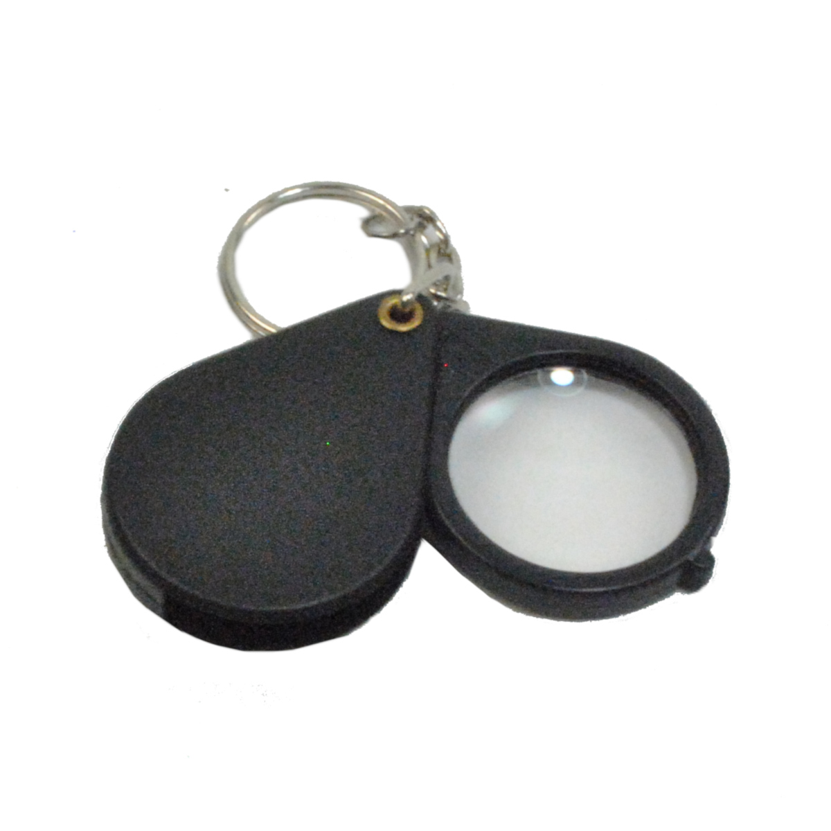 Wholesale Folding Pocket Magnifier Keychain 4.6x DollarDays