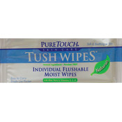 Pure Touch Tush Wipes Organics