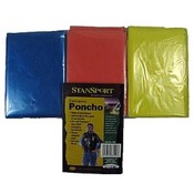 Generic Emergency Ponchos - Mixed Pack