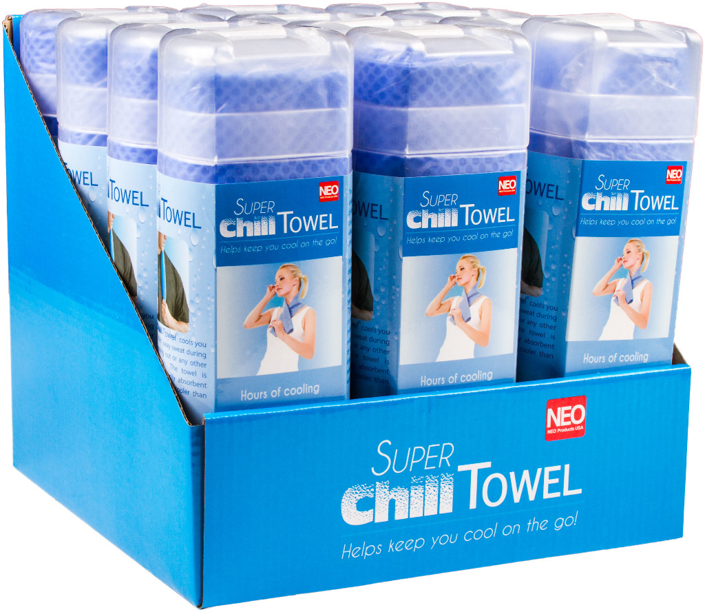 As Seen on TV Super Chill Towel Display 
