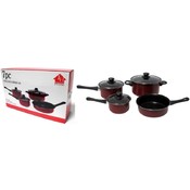 7  piece Carbon Steel Cookware set Non-Stick