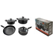 7 Pc Aluminum Non-Stick Cookware Set