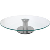 Glass Cup Cake Stand - Round Revolving