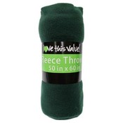 Fleece Blankets - Dark Green Color
