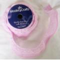 Pink Raschel Edge Ruffles