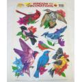 8 Beautiful Bird Window Clings