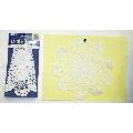 8" Medallion Doily White