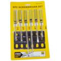 6 Assorted Screw Drivers Set