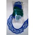 Royal Blue Ruffled Lace